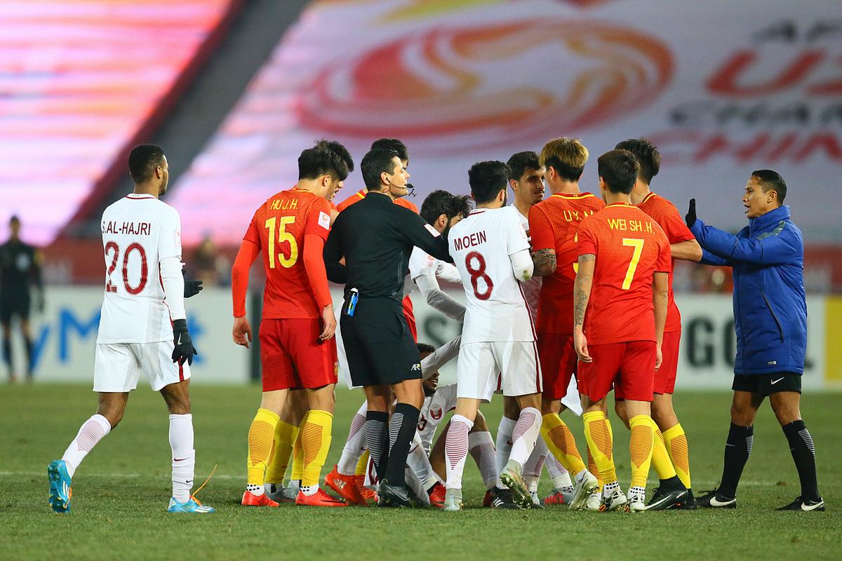 足球中国vs卡塔尔直播
